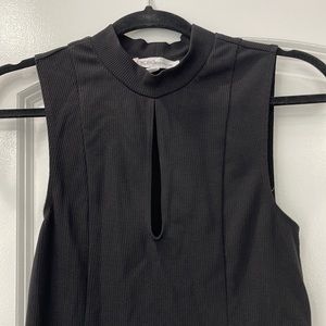 BCBG turtle neck with keyhole bodysuit